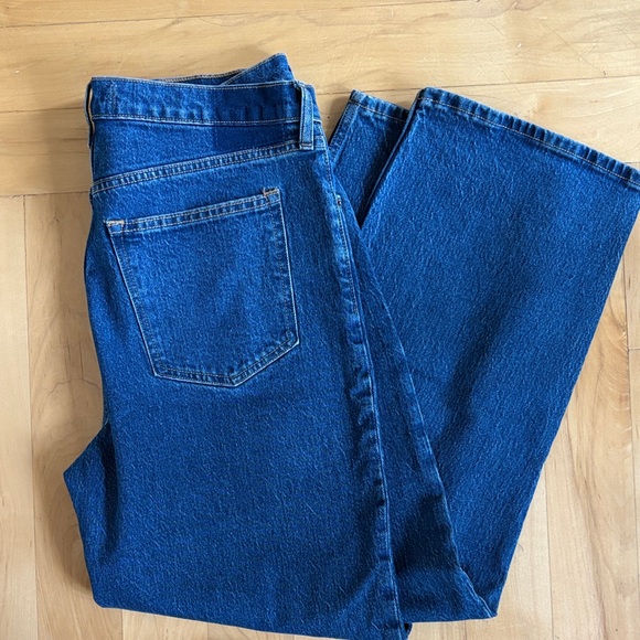 Abercrombie & Fitch High Rise Blue Jeans- Brand new - Picture 3 of 5